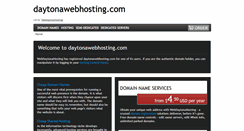 Desktop Screenshot of daytonawebhosting.com